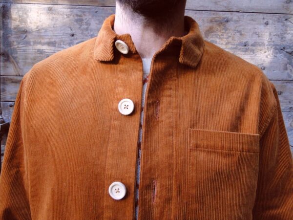 Veste de travail en velours côtelé de coton cuivré – Image 6